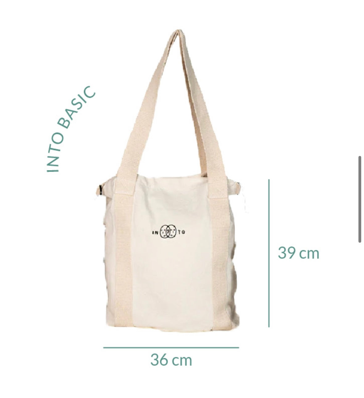MI TOTEBAG FAVORITO (INTO BASIC BEIGE) - EDICIÓN LIMITADA $99K