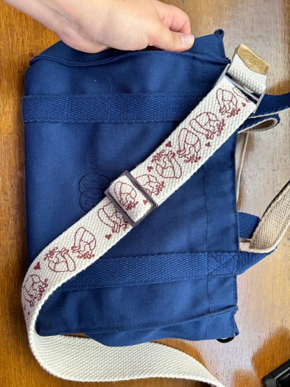 MINI FLIP AURORA + STRAP CHEETAH WINEY